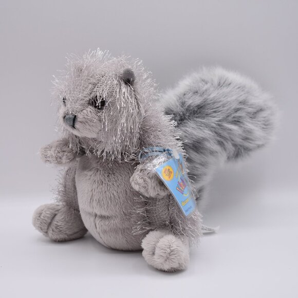Webkinz Classic Grey Squirrel HM203 Sealed Tag Code Virtual Pet Toy Plush NEW - Picture 1 of 11